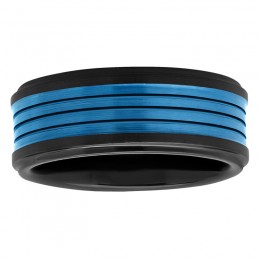 Black and Blue Finish Men