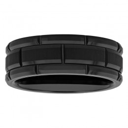Black Brick Pattern Men
