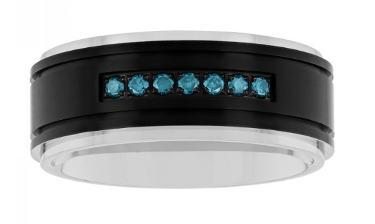 Men's Stainless Steel Wedding Bands for sensitive skin