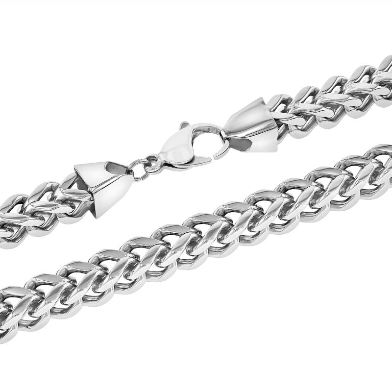 Stainless Steel 8MM Franco Link Fashion Chain TS10744